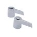 Bristan Handle Assembly - Chrome - Pair (691103273002) - thumbnail image 1