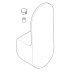 Bristan Handle Assembly For Cherry Sink Mixer (210H20072CP-FEU09) - thumbnail image 1