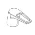 Bristan Handles For Smile Bathroom Taps - Pair - Chrome (100701-H1 SM) - thumbnail image 1
