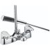 Bristan Jute Bath Shower Mixer Tap - Chrome (JU BSM C) - thumbnail image 1