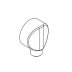 Bristan Molida Wall Outlet - Chrome (20FW00105CP B) - thumbnail image 1