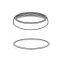Bristan Plinth and Washer For Pear Sink Mixer (2998806600) - thumbnail image 1