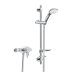 Bristan Prism Exposed Dual Control Shower With Adjustable Riser - Chrome (PM2 CSHXAR C) - thumbnail image 1