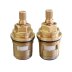 Bristan 3/4" Prism Hot & Cold Valves (Pair) (691052373098) - thumbnail image 1