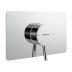 Bristan Prism Recessed Concealed Single Control Shower Valve - Chrome (PM2 SQSHCVO C) - thumbnail image 1