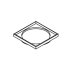 Bristan Qubo Shroud - Chrome (620030033011) - thumbnail image 1