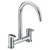 Bristan Quest Deck Sink Mixer - Chrome (QST DSM C) - thumbnail image 1