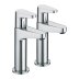 Bristan Quest High Neck Pillar Taps - Chrome (QST HNK C) - thumbnail image 1