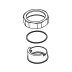 Bristan Shroud Nut & Seal (90066) - thumbnail image 1