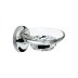 Bristan Solo Glass Soap Dish - Chrome (SO DISH C) - thumbnail image 1