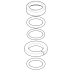 Bristan Spout Seals Kit (5504684) - thumbnail image 1