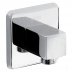 Bristan Square Wall Outlet - Chrome (CARM WOSQ01 C) - thumbnail image 1