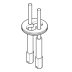 Bristan Tap Fixing Kit For Solo2 (5504341) - thumbnail image 1