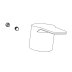Bristan Tap Handle Assembly - Chrome (BLH178) - thumbnail image 1
