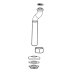 Bristan Tap Pillar - Chrome (210E10112CP-FEU09) - thumbnail image 1