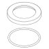 Bristan Tap Plinth and O-Ring - Chrome (210V80786CP-FEU09) - thumbnail image 1