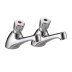 Bristan Timed Flow Basin Taps - Chrome (VA NC 1/2 C) - thumbnail image 1