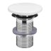Burlington Unslotted Basin Click Clack Ceramic Waste - White (BB_BSW0101GW_V3) - thumbnail image 1