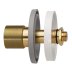 Burlington Extension Kit for Bath Filler & Waste - Chrome (RIV38) - thumbnail image 1