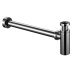 Burlington Flat Bottom Basin Bottle Trap - Chrome (W13) - thumbnail image 1