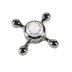 Burlington Handle - Single - Nickel (SP1622) - thumbnail image 1