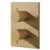 Crosswater Crossbox MPRO Dual Outlet Mixer Shower Valve - Brushed Brass (PROCB1500RF_F) - thumbnail image 1