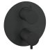 Crosswater Crossbox MPRO Double Outlet Industrial Trimset - Carbon Black (PRICB1500LBPM) - thumbnail image 1