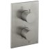 Crosswater Crossbox MPRO Single Outlet Mixer Shower Valve - Brushed Nickel (PROCB1000RV) - thumbnail image 1
