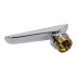 Crosswater FO120 Handle Set - Chrome (57FLSP007C) - thumbnail image 1