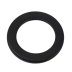 Crosswater FO130 Spout Wall Plate - Matt Black (57FLSP012M) - thumbnail image 1