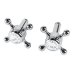 Crosswater Lever for Belgravia Crosshead Range - Chrome (57BLH) - thumbnail image 1