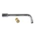 Crosswater PRO120 220mm Spout - Chrome (PRO120SPOUT220C) - thumbnail image 1