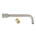 Crosswater PRO120 220mm Spout - Stainless (PRO120SPOUT220V) - thumbnail image 1