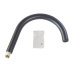 Crosswater PRO416 Spout Assembly - Matt Black (PRO416SPOUTASM) - thumbnail image 1