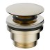 Crosswater Universal Click Clack Basin Waste - Brushed Brass (BSW0260F_V2) - thumbnail image 1