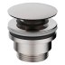 Crosswater Universal Click Clack Basin Waste - Brushed Nickel (BSW0260L_V2) - thumbnail image 1