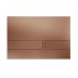 Crosswater Venue Flush Plate - Brushed Bronze (VENFLUSHBZ) - thumbnail image 1