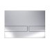Crosswater Venue Flush Plate - Chrome (VENFLUSHC) - thumbnail image 1
