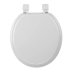 Croydex Buttermere Sit Tight Toilet Seat - White (WL601922H) - thumbnail image 1