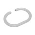 Croydex C Shaped Curtain Ring - Clear (AK142132) - thumbnail image 1