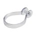 Croydex Clear Button Curtain Ring - Clear (AK142232) - thumbnail image 1