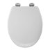 Croydex Constance Flexi-Fix Toilet Seat - White (WL601722H) - thumbnail image 1