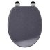 Croydex Dove Flexi-Fix Toilet Seat - Granite Effect (WL601931H) - thumbnail image 1