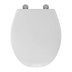 Croydex Eldon Toilet Seat With Soft Close - White (WL533622H) - thumbnail image 1