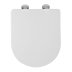 Croydex Eyre Flexi-Fix Toilet Seat - White (WL601522H) - thumbnail image 1