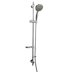 Croydex Flexi-Fix Contour Comfort large four spray shower set - chrome (AM182241) - thumbnail image 1