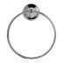 Croydex Flexi-Fix Grosvenor Chrome Towel Ring (QM701541) - thumbnail image 1