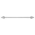 Croydex Flexi-Fix Pendle Towel Rail - Chrome (QM412741) - thumbnail image 1