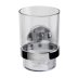 Croydex Flexi-Fix Romsey Tumbler and Holder - Chrome (QM741841) - thumbnail image 1