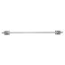 Croydex Flexi-Fix Shoreditch Single Towel Rail - Chrome (QM592741) - thumbnail image 1